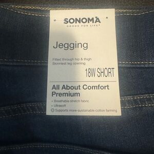 Sonoma women’s Blue Jeggings